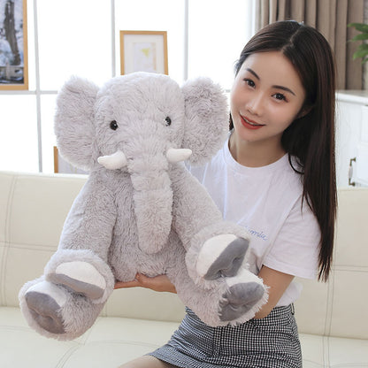 45CM Cute Elephant Dolls Stuffed Animals Plush Toy For Babies Girls Boys Birthday Xmas Gifts