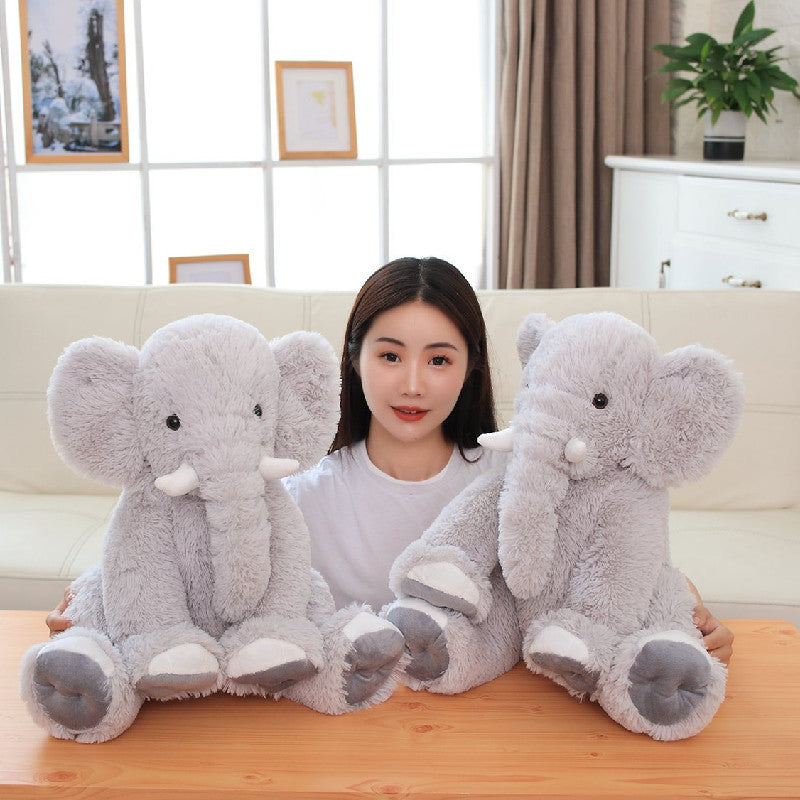 45CM Cute Elephant Dolls Stuffed Animals Plush Toy For Babies Girls Boys Birthday Xmas Gifts