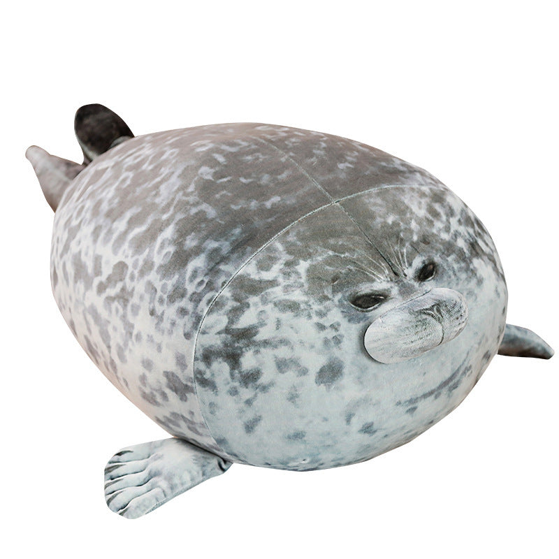 60CM Soft Cute Seal Pillow Plush Stuffed Toy Ocean Animals Dolls Mascot Birthday Xmas Gift