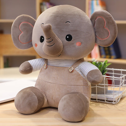 50CM Cute Elephant Dolls Stuffed Animals Plush Toy For Babies Girls Boys Birthday Xmas Gifts