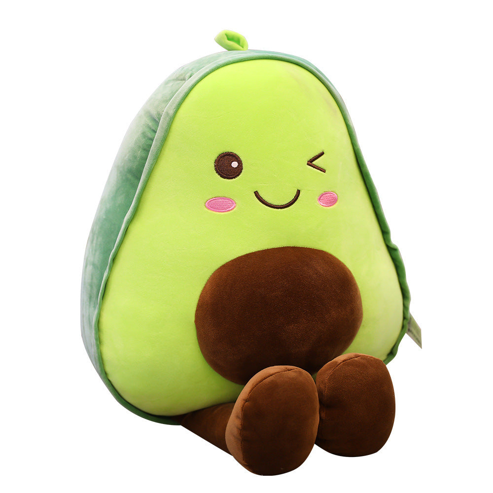 85CM Fruit Avocado Pillow Stuffed Doll Plush Toy Soft Birthday Gift For Kids Mascot Home Decor
