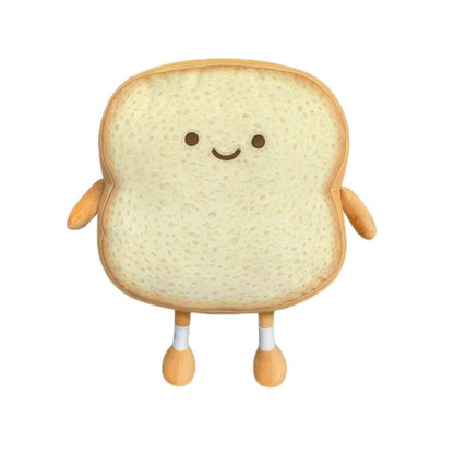 18CM Cute Toast Bread Soft Plush Toy Stuffed Food Dolls Birthday Gift For Kids Xmas Mascot