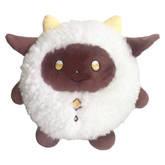 25CM White Sheep Lambal Cosplay Plush Toys Cartoon Soft Stuffed Animlas Dolls Mascot Xmas Gift For Kids