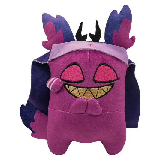 20CM Horror Purple Nun Style Alastor Cat Cosplay Plush Toys Cartoon Soft Stuffed Dolls Mascot Birthday Xmas Gift