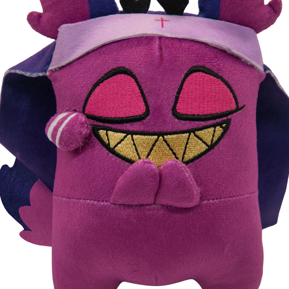 20CM Horror Purple Nun Style Alastor Cat Cosplay Plush Toys Cartoon Soft Stuffed Dolls Mascot Birthday Xmas Gift