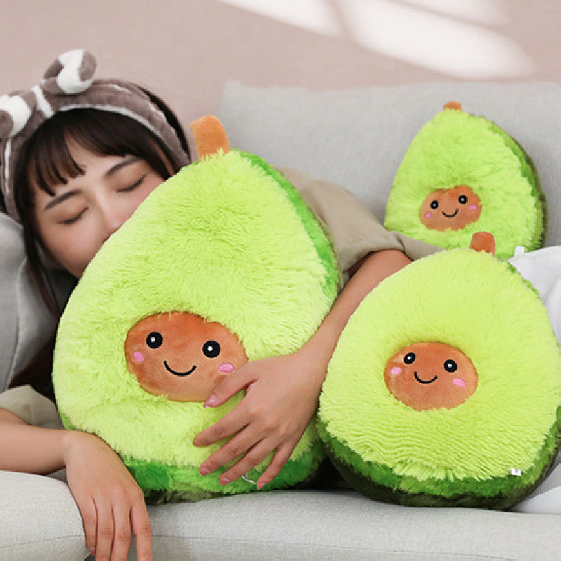 40CM Stuffed Plush Avocado Toys Pillow Comfort Food Fruit Doll Christmas Valentine's Gift Birthday Mascot For Kids