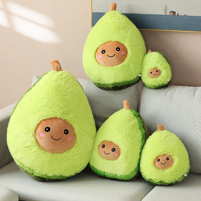 40CM Stuffed Plush Avocado Toys Pillow Comfort Food Fruit Doll Christmas Valentine's Gift Birthday Mascot For Kids