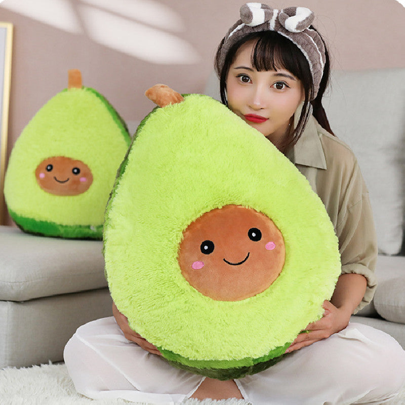 40CM Stuffed Plush Avocado Toys Pillow Comfort Food Fruit Doll Christmas Valentine's Gift Birthday Mascot For Kids