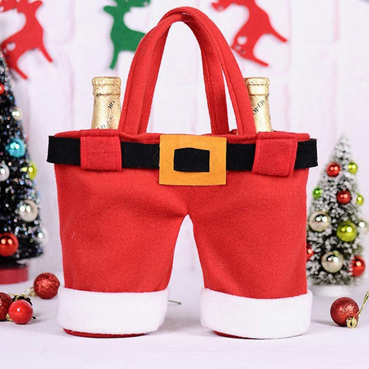 Santa Claus Bag Christmas Wedding Candy Bag Christmas Gift Plush Bags Rucksack Cartoon Soft Stuffed Bag