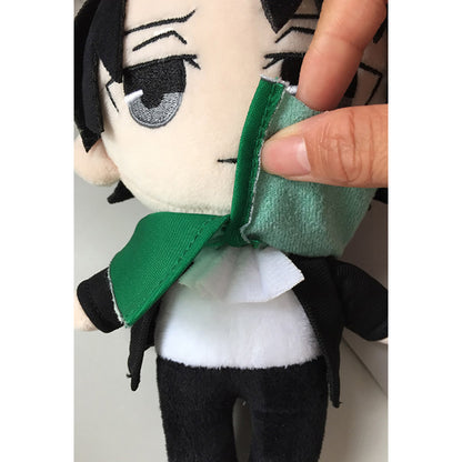 20CM Green Levi Ackerman Cosplay Plush Toys Cartoon Soft Stuffed Dolls Mascot Xmas Gift