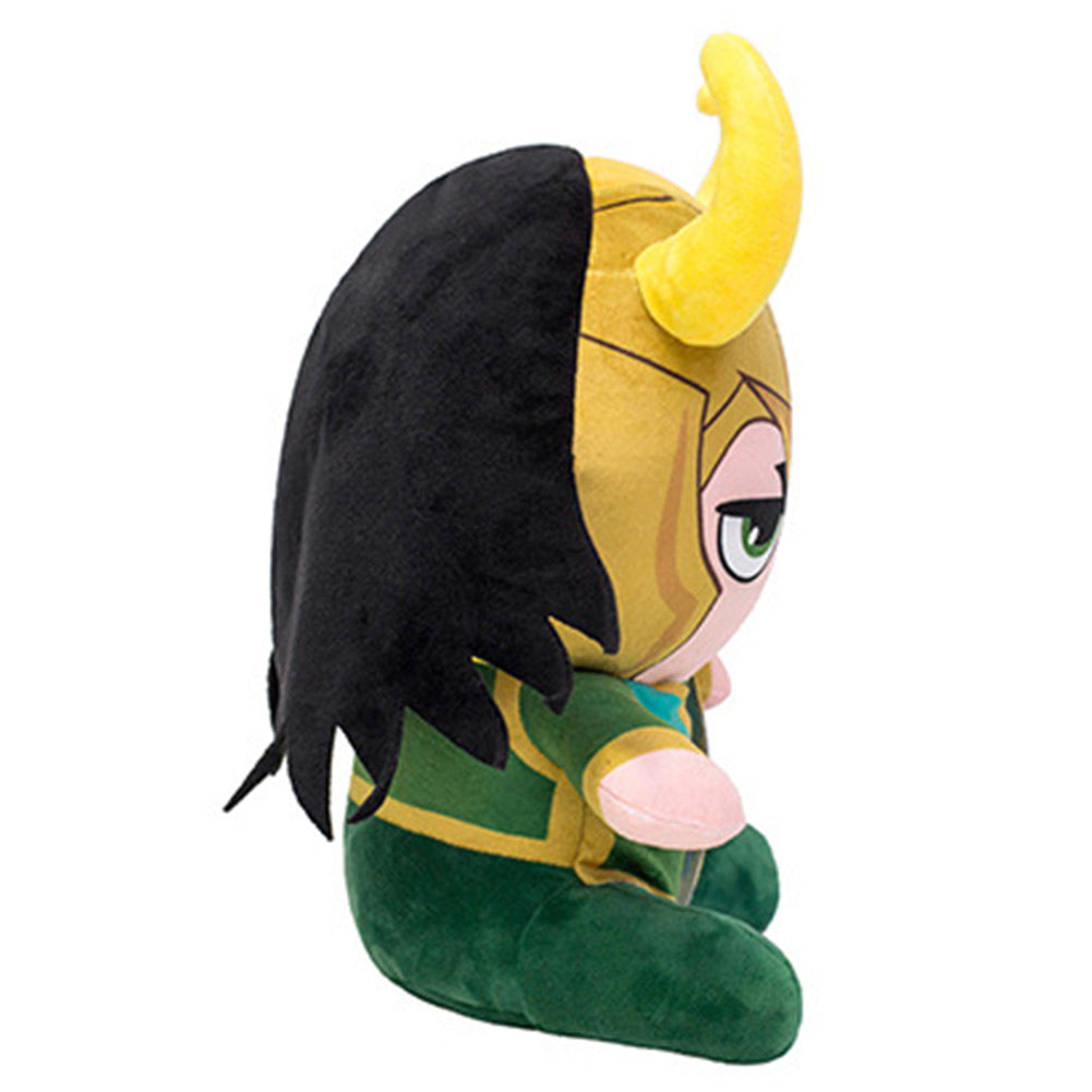 25CM Green Loki Cosplay Plush Toys Cartoon Soft Stuffed Dolls Mascot Xmas Gift