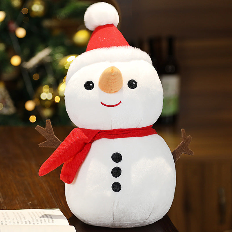 50CM Santa Claus Elk Snowman Plush Toys Soft Stuffed Dolls Mascot Xmas Gifts Christmas Decor