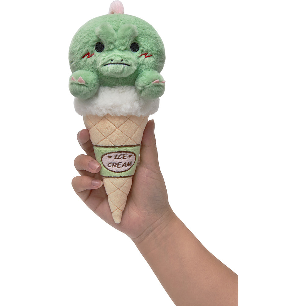 22CM Dinosaur Ice Cream Cosplay Plush Toys Cartoon Soft Stuffed Dolls Mascot Birthday Xmas Gift