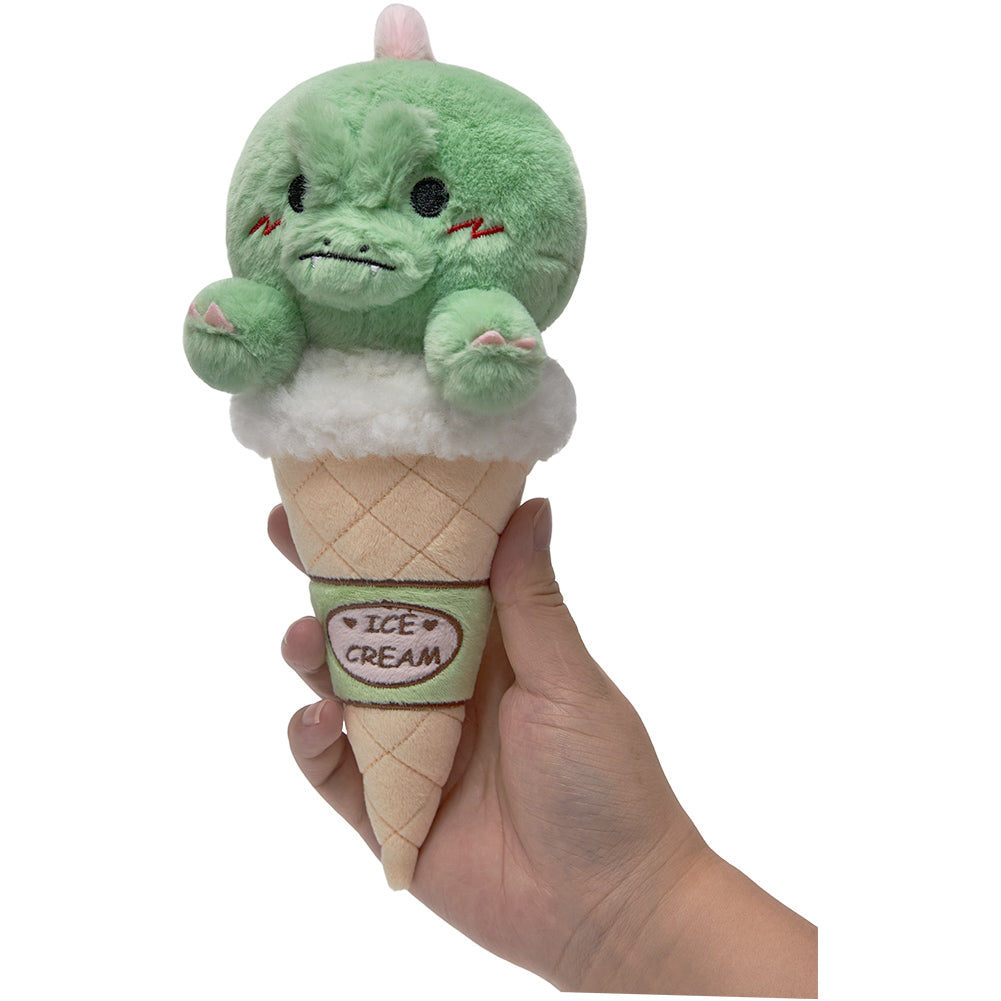 22CM Dinosaur Ice Cream Cosplay Plush Toys Cartoon Soft Stuffed Dolls Mascot Birthday Xmas Gift