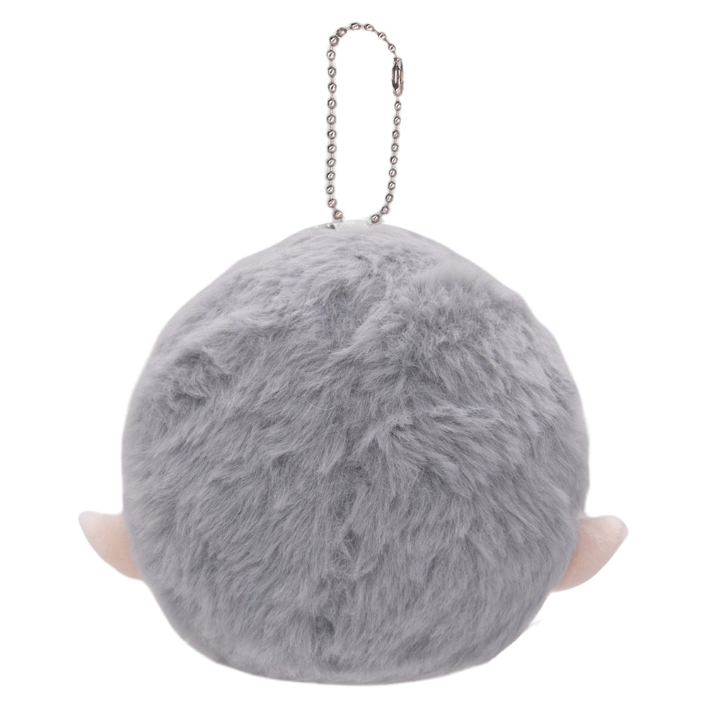 12CM Astarion White Hair Keychain Cosplay Plush Toys Cartoon Soft Stuffed Dolls Mascot Xmas Gift