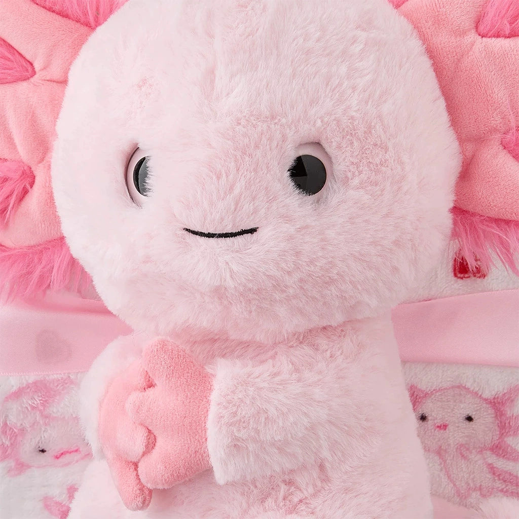 25CM Axolotl Plush Toy Stuffed Animals Cute Plush Pillow Kawaii Cartoon Axolotl Dolls For Boys Girls Gifts