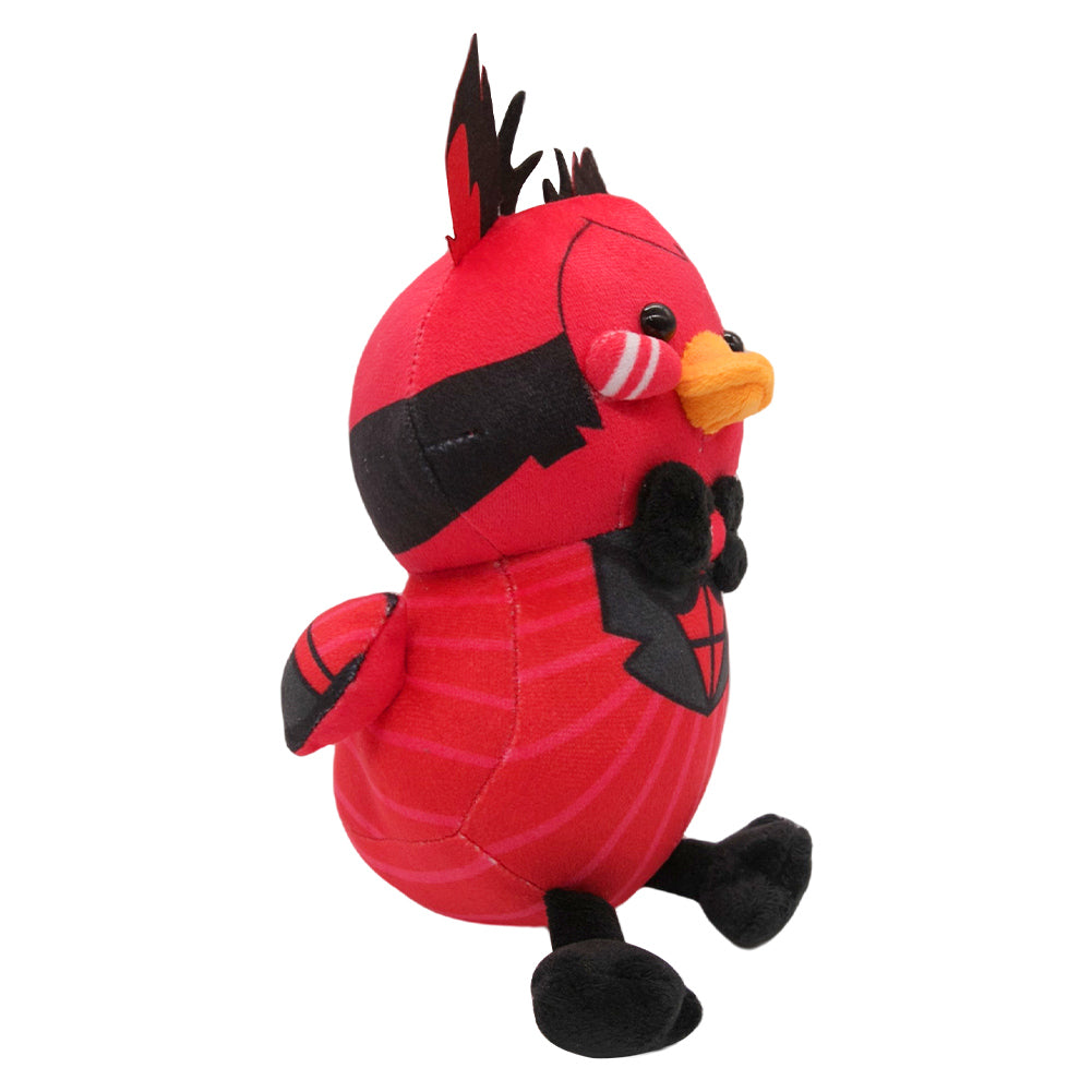 26CM Horror Red Alastor Duck Cosplay Plush Toys Cartoon Soft Stuffed Dolls Mascot Birthday Xmas Gift