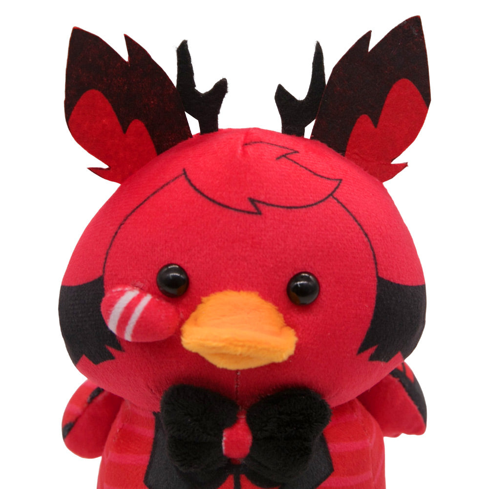 26CM Horror Red Alastor Duck Cosplay Plush Toys Cartoon Soft Stuffed Dolls Mascot Birthday Xmas Gift