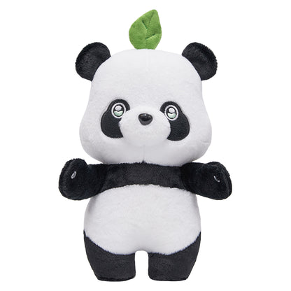 27CM Panda Animal Pillow Soft Cute Big Small Panda Bamboo Tube Set Stuffed Toy Birthday Party Xmas Gifts 10inch
