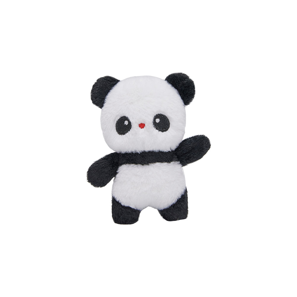 27CM Panda Animal Pillow Soft Cute Big Small Panda Bamboo Tube Set Stuffed Toy Birthday Party Xmas Gifts 10inch