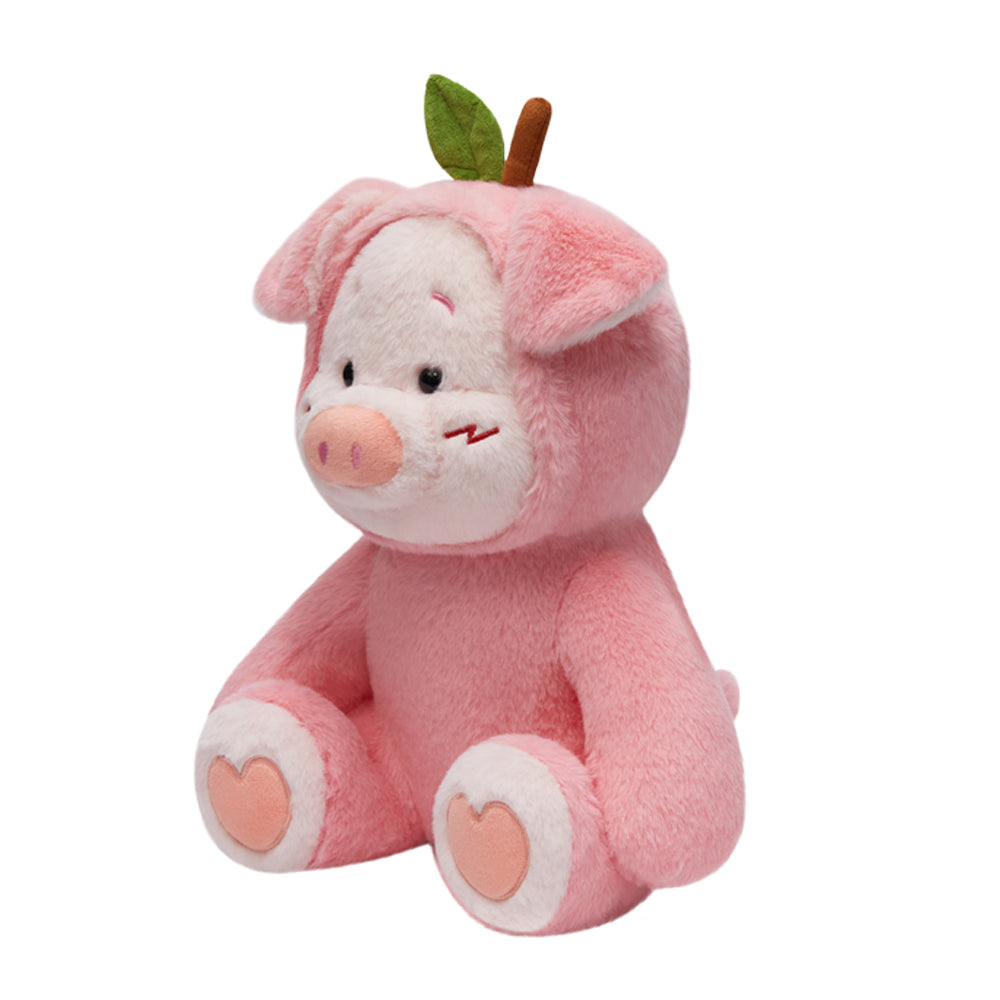 28CM Pink Peach Pig Original Plush Toys Soft Stuffed Dolls Animals Plushies Birthday Gift