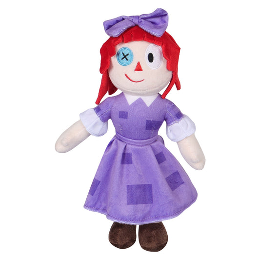 28CM Ragatha Purple Girls Cosplay Plush Toys Cartoon Soft Stuffed Dolls Mascot Xmas Gift