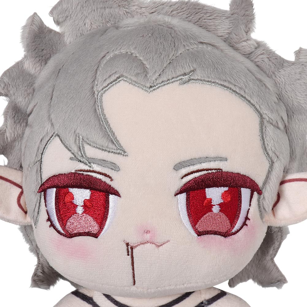 Sexy Astarion White Dolls Cosplay Plush Toys Cartoon Soft Stuffed Dolls Mascot Xmas Gift