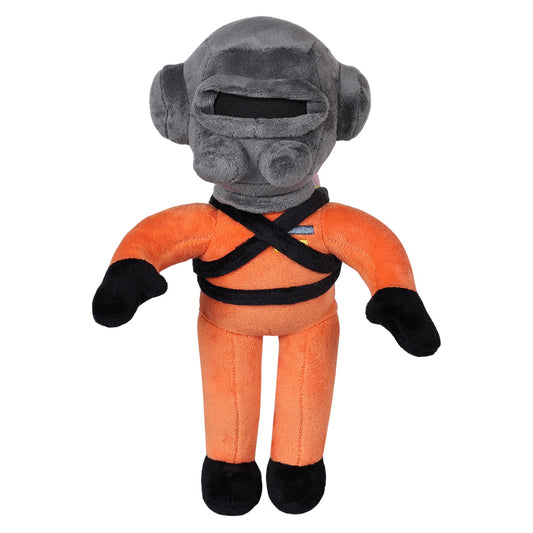 29CM Orange Space Suit Players Cosplay Plush Toys Cartoon Soft Stuffed Dolls Mascot Birthday Xmas Gift