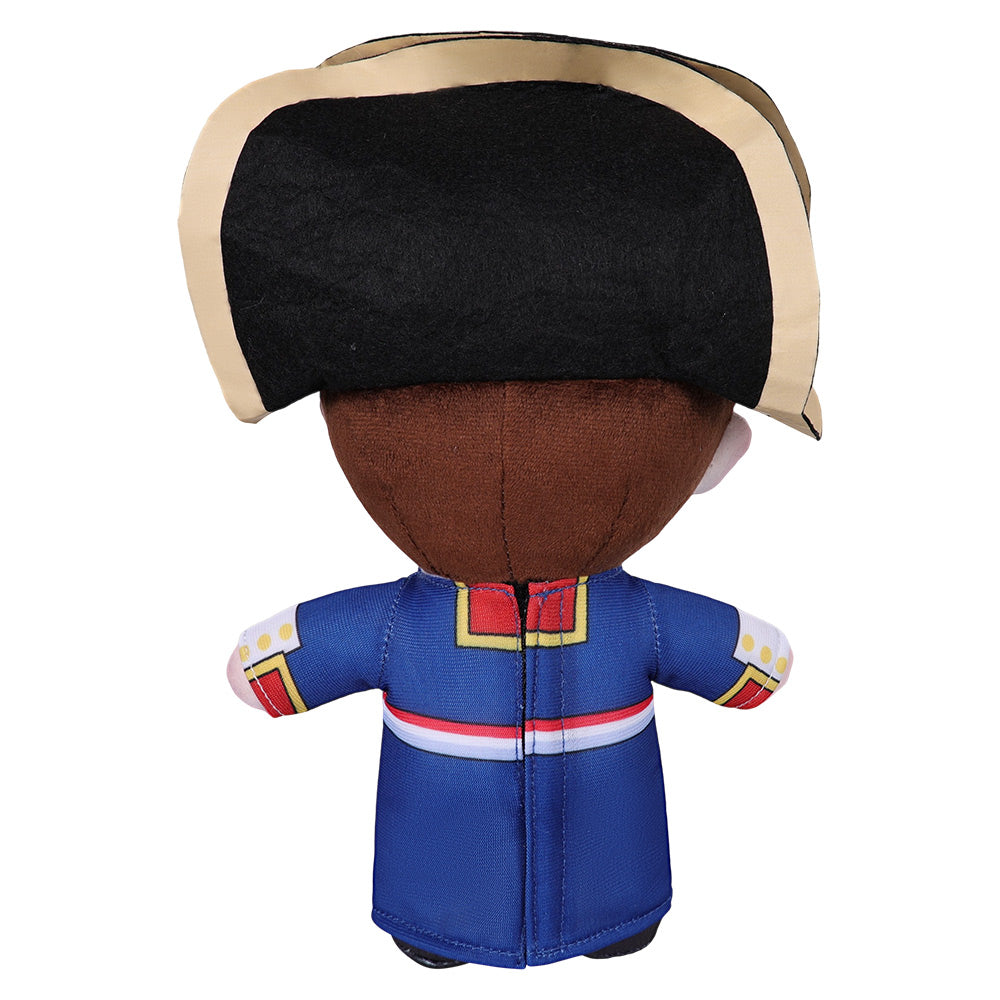 25CM Blue Napoleon Cosplay Plush Toys Cartoon Soft Stuffed Dolls Mascot Birthday Xmas Gift