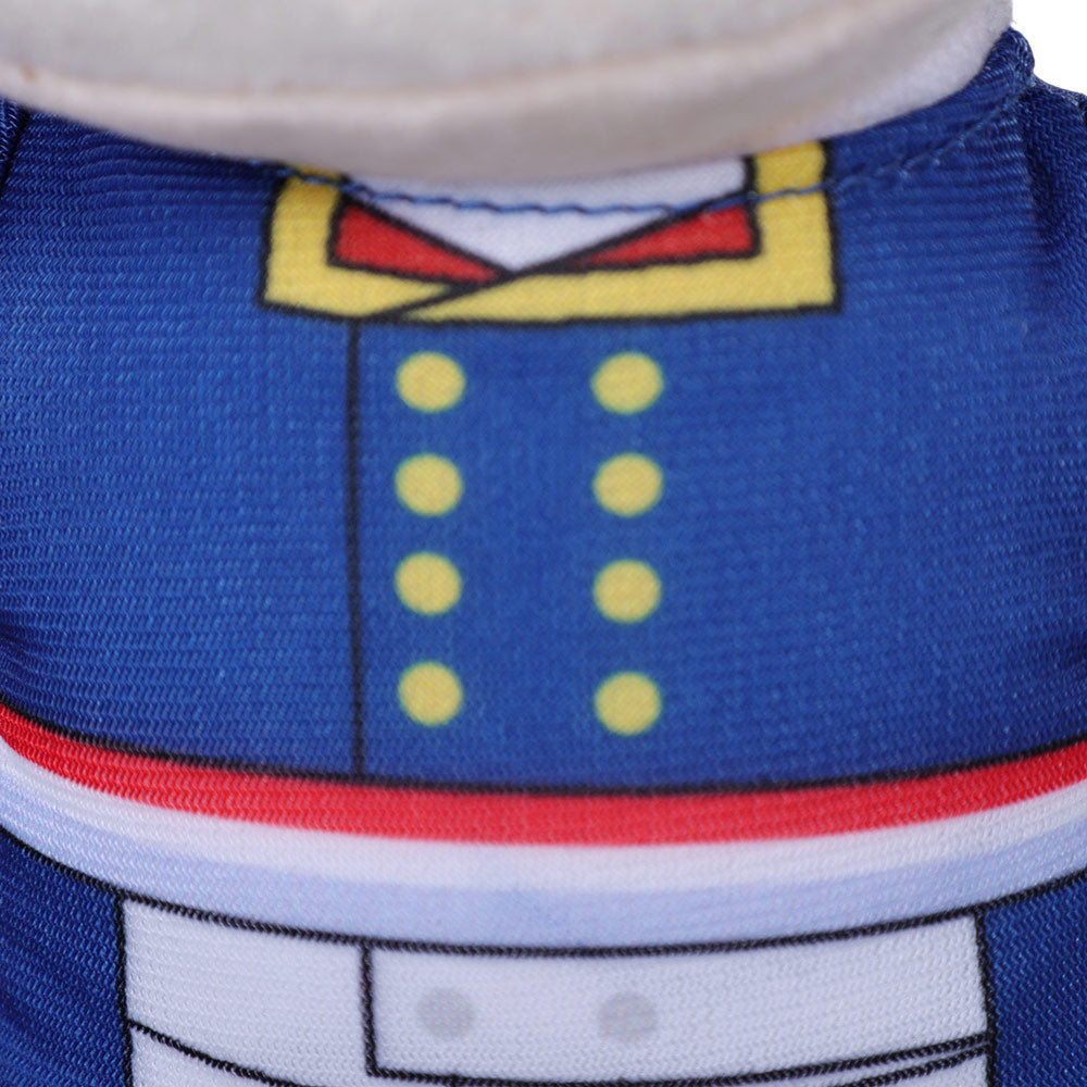 25CM Blue Napoleon Cosplay Plush Toys Cartoon Soft Stuffed Dolls Mascot Birthday Xmas Gift