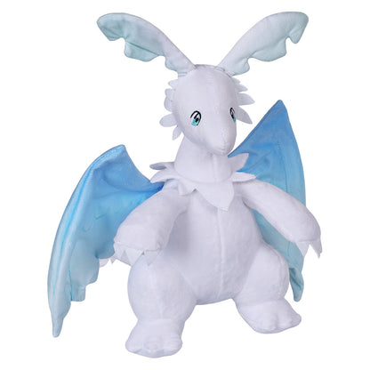 35CM White Dragon Quivern Cosplay Plush Toys Cartoon Soft Stuffed Dolls Mascot Xmas Gift For Kids