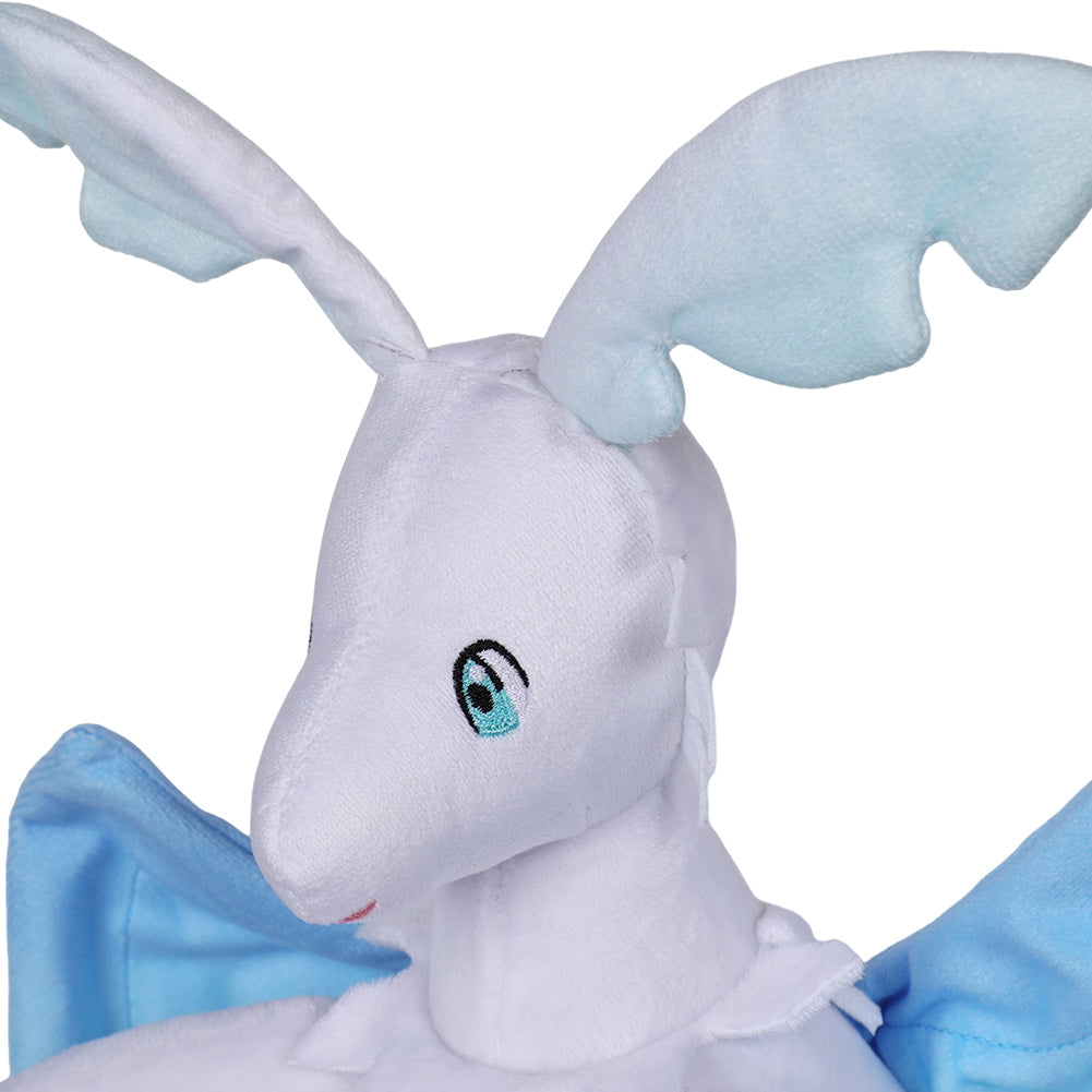 35CM White Dragon Quivern Cosplay Plush Toys Cartoon Soft Stuffed Dolls Mascot Xmas Gift For Kids