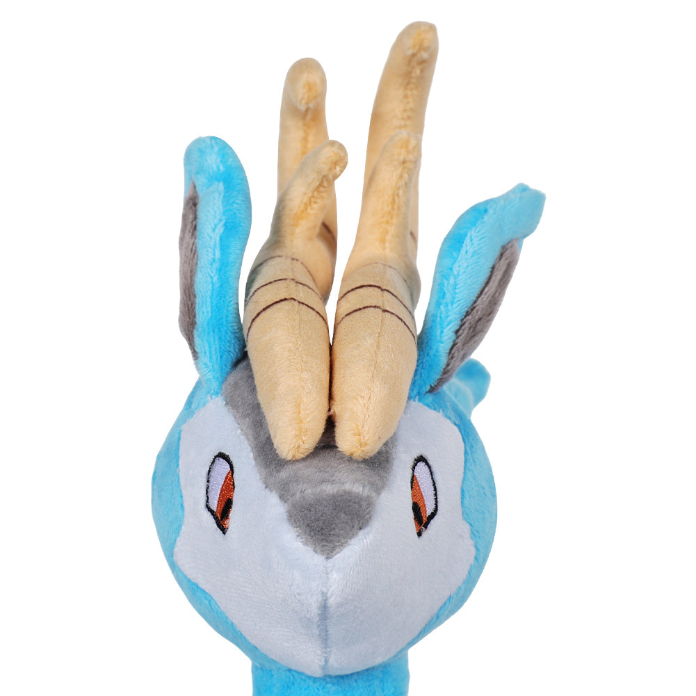 35CM Blue Deer Fenglope Cosplay Plush Toys Cartoon Soft Stuffed Dolls Mascot Xmas Gift For Kids