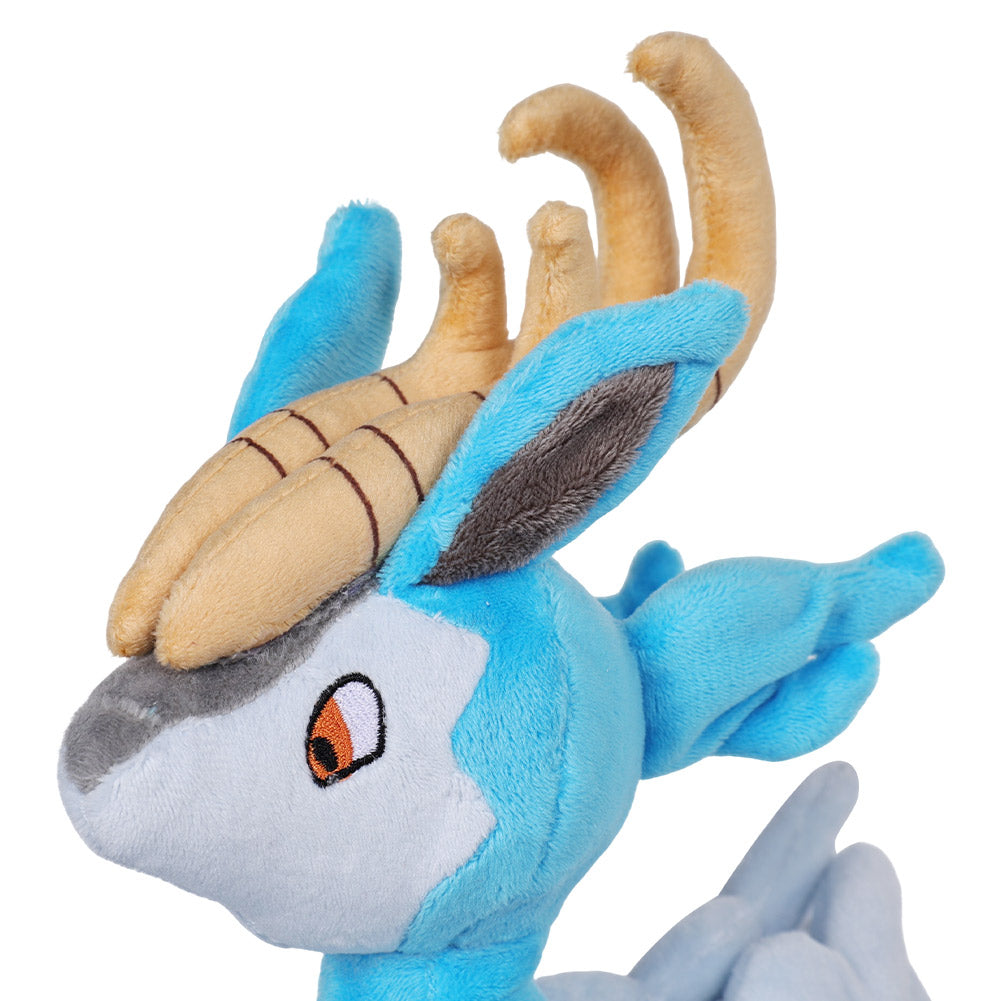 35CM Blue Deer Fenglope Cosplay Plush Toys Cartoon Soft Stuffed Dolls Mascot Xmas Gift For Kids