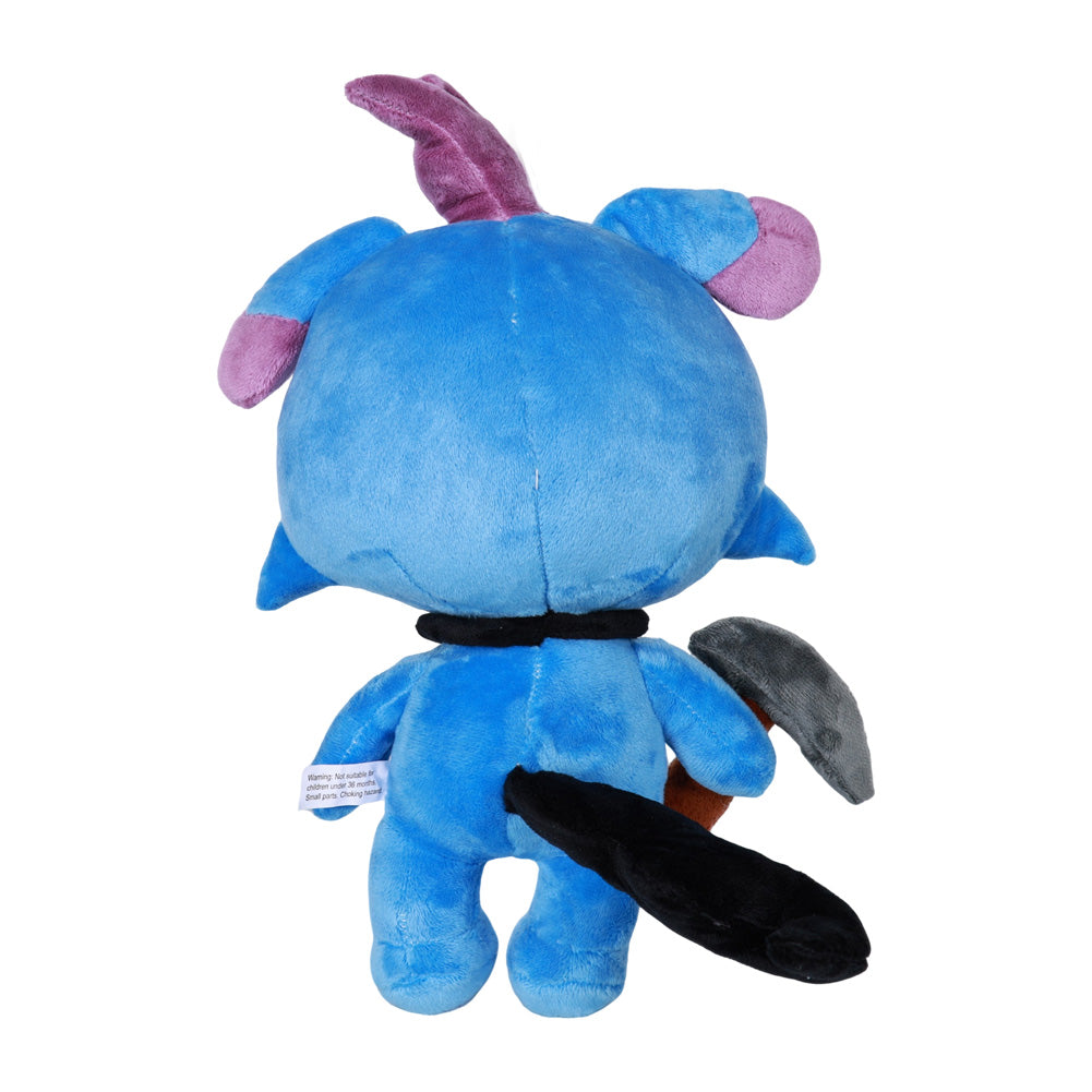 35CM Blue Depresso With Hammer Cosplay Plush Toys Cartoon Soft Stuffed Dolls Mascot Xmas Gift For Kids