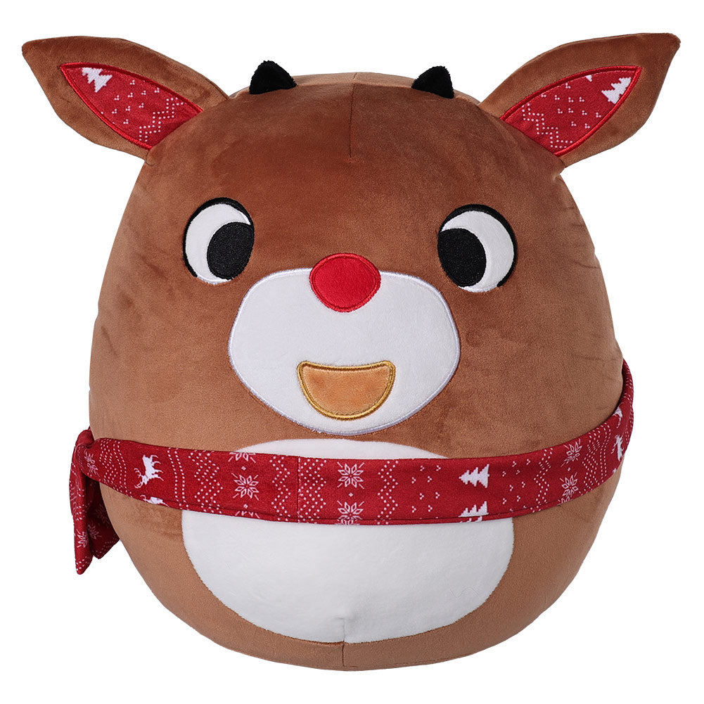 35CM Cute Elk Deer Dolls Stuffed Animals Plush Toy Christmas Xmas Gifts Home Decor