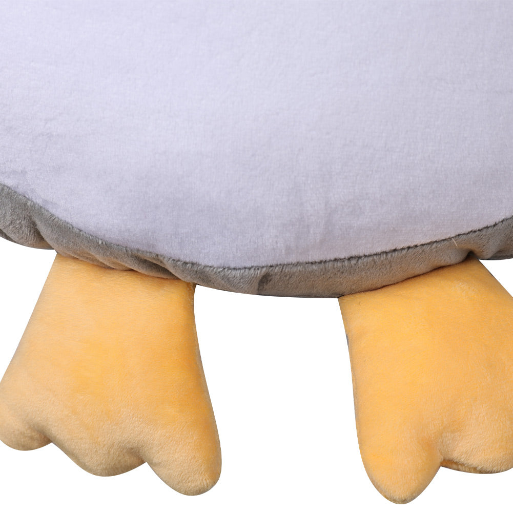 35CM Cute Gray Penguin Dolls Stuffed Animals Plush Gloves Toy For Kids Birthday Xmas Gifts Home Decor