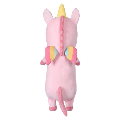 77CM Rainbow Unicorn Long Body Plush Pillow Stuffed Plush Toy Dolls Gift Mascot Gifts