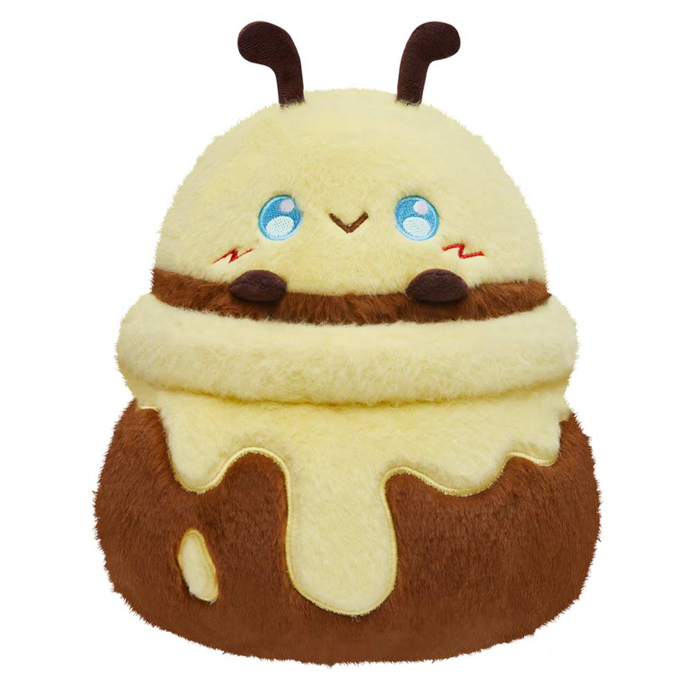30CM Original Cute Honey Jar Bees Dolls Soft Stuffed Dolls Animals Food Plush Toys Plushies Birthday Gift