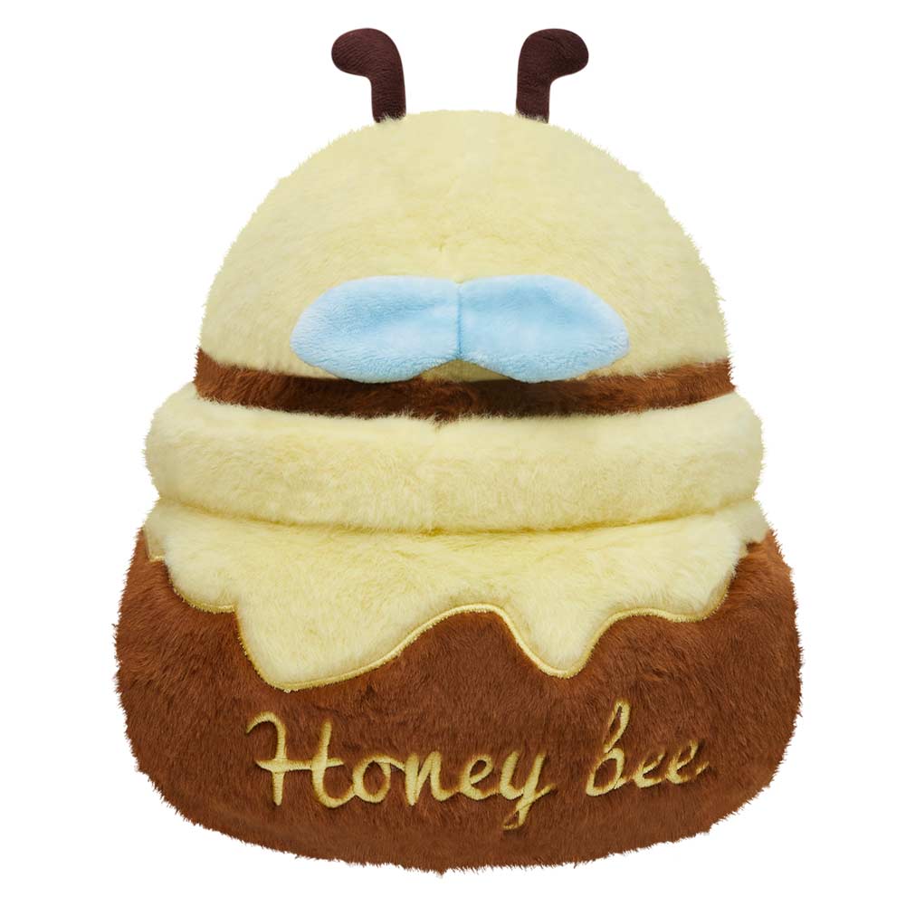 30CM Original Cute Honey Jar Bees Dolls Soft Stuffed Dolls Animals Food Plush Toys Plushies Birthday Gift