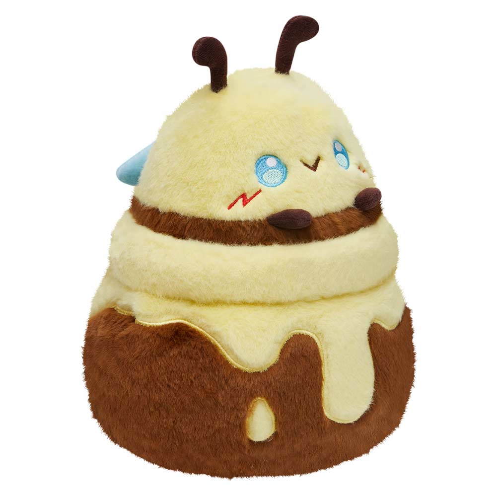 30CM Original Cute Honey Jar Bees Dolls Soft Stuffed Dolls Animals Food Plush Toys Plushies Birthday Gift