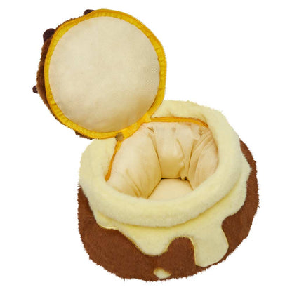 30CM Original Cute Honey Jar Bees Dolls Soft Stuffed Dolls Animals Food Plush Toys Plushies Birthday Gift