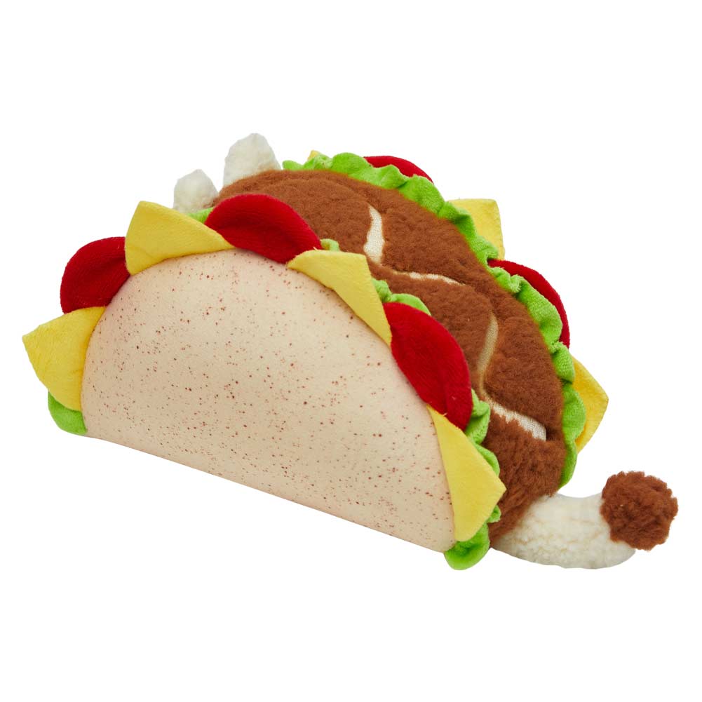 30CM Taco Cat & Hot Dog Cushion Mexican Pillow Stuffed Animal Plush Toys Cute Food Plushies Birthday Party Xmas Gifts