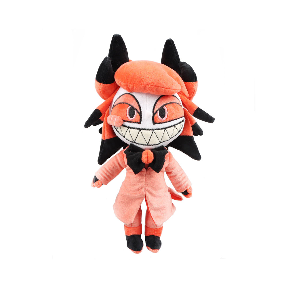 30CM Yellow Alastor Cosplay Plush Toys Cartoon Soft Stuffed Dolls Mascot Birthday Xmas Gift