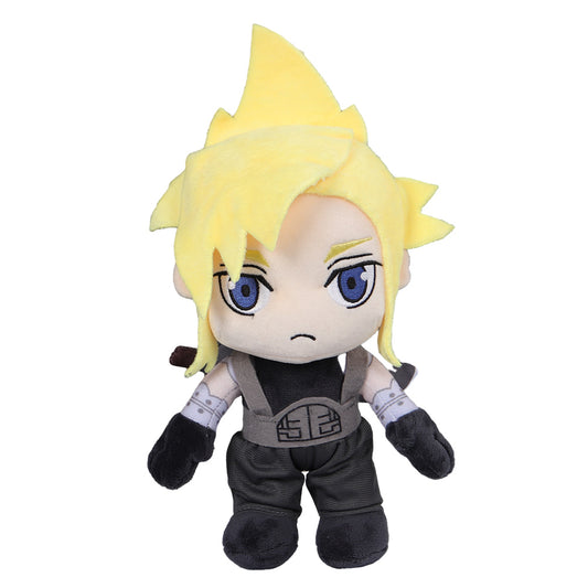 Carton Cloud Strife Black Cosplay Plush Toys Cartoon Soft Stuffed Dolls Mascot Xmas Gift