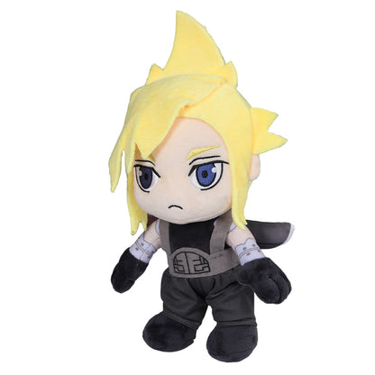 Carton Cloud Strife Black Cosplay Plush Toys Cartoon Soft Stuffed Dolls Mascot Xmas Gift