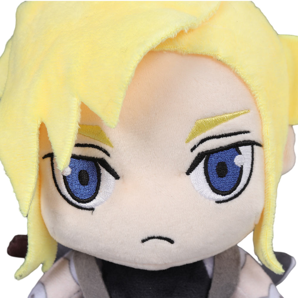 Carton Cloud Strife Black Cosplay Plush Toys Cartoon Soft Stuffed Dolls Mascot Xmas Gift