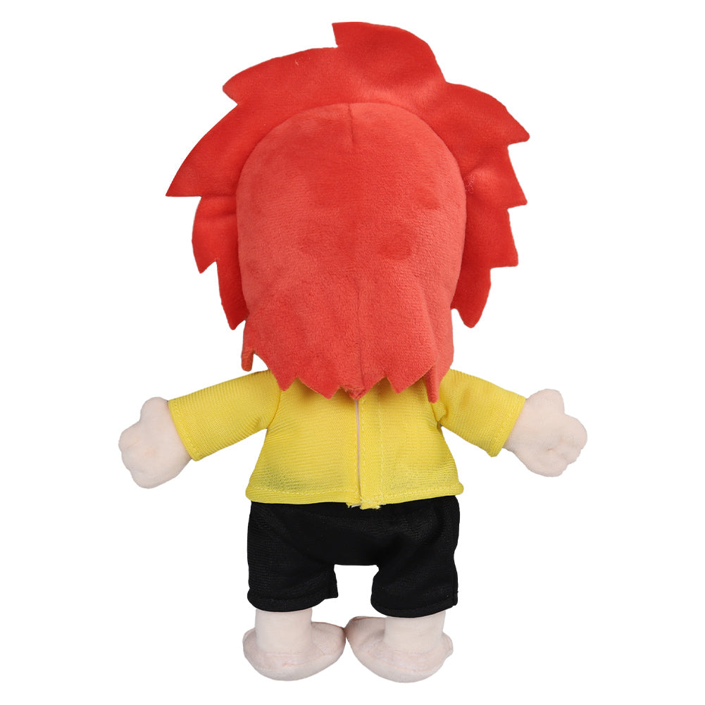 26CM Pumuckl Yellow Cosplay Plush Toys Cartoon Soft Stuffed Dolls Mascot Xmas Gift