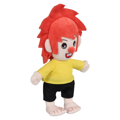 26CM Pumuckl Yellow Cosplay Plush Toys Cartoon Soft Stuffed Dolls Mascot Xmas Gift