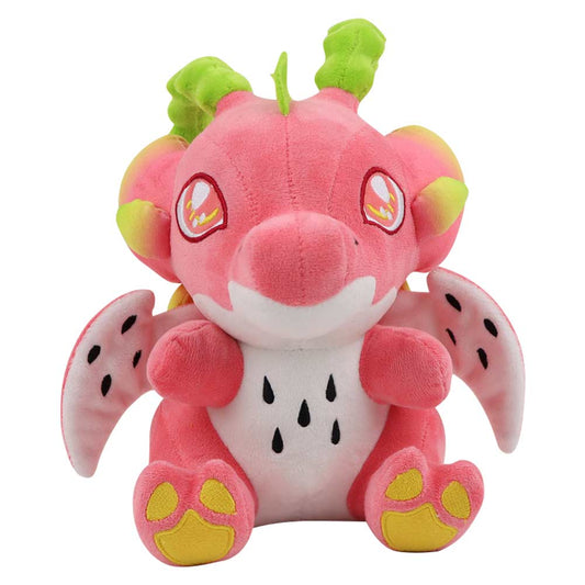 28CM Pitaya Dinosaur Pink Fruit Dragon Soft Stuffed Animal Dolls Plush Toys Mascot Birthday Xmas Gifts